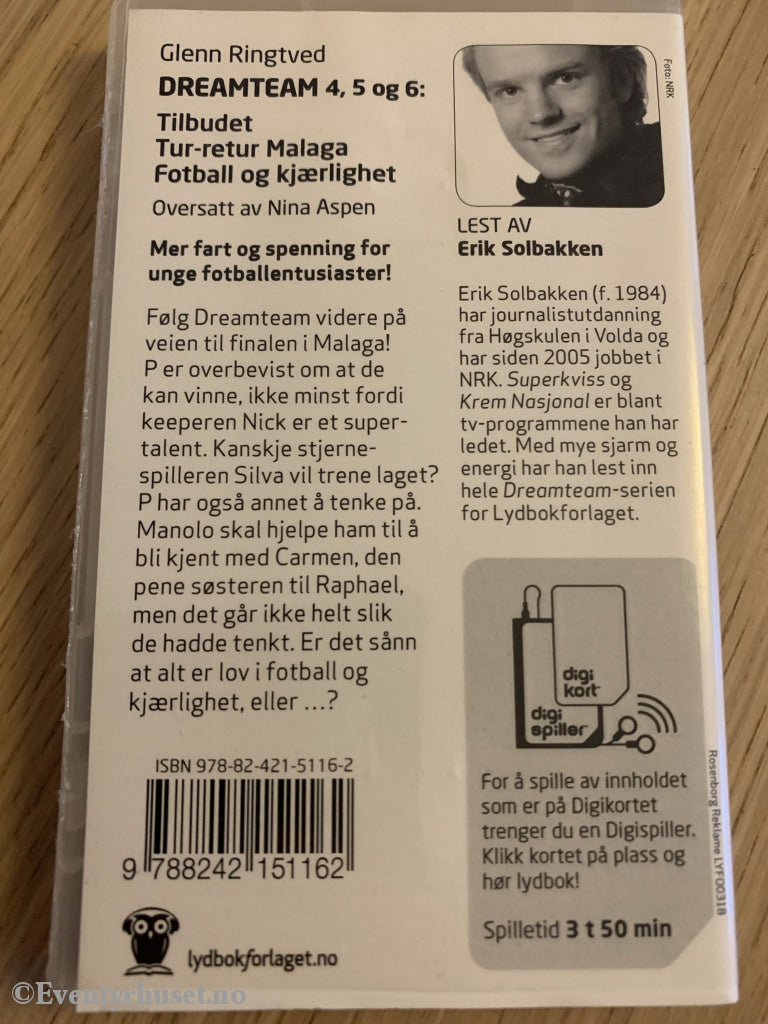 Glen Ringtved. Dreamteam. Tilbudet Mfl. Lydbok (Digibok).