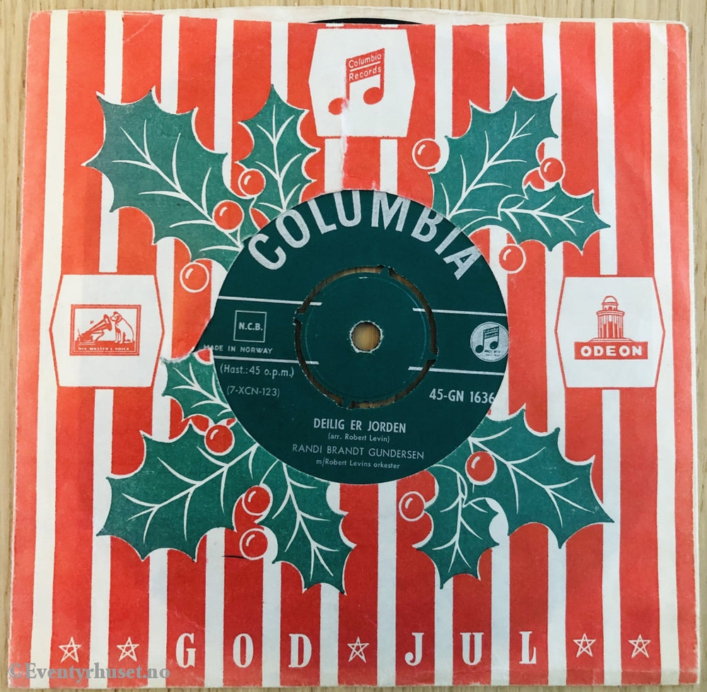 God Jul. Randi Brandt Gundersen. Ep-Singel. Ep