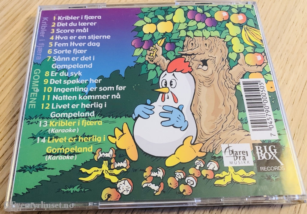 Gompene - Kribler I Fjæra. Cd. Cd