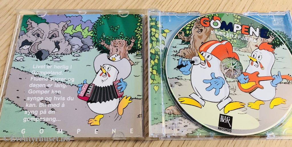Gompene - Kribler I Fjæra. Cd. Cd