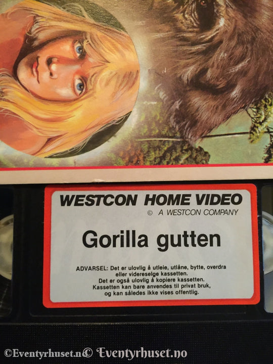 Gorillagutten. Vhs. Vhs