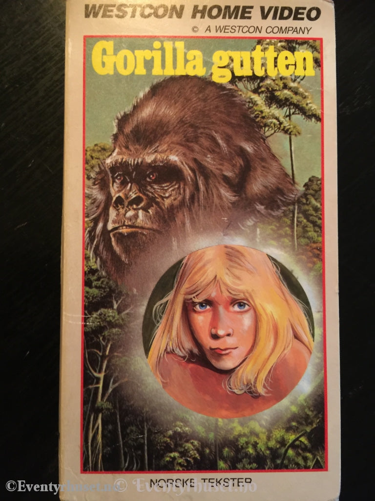 Gorillagutten. Vhs. Vhs