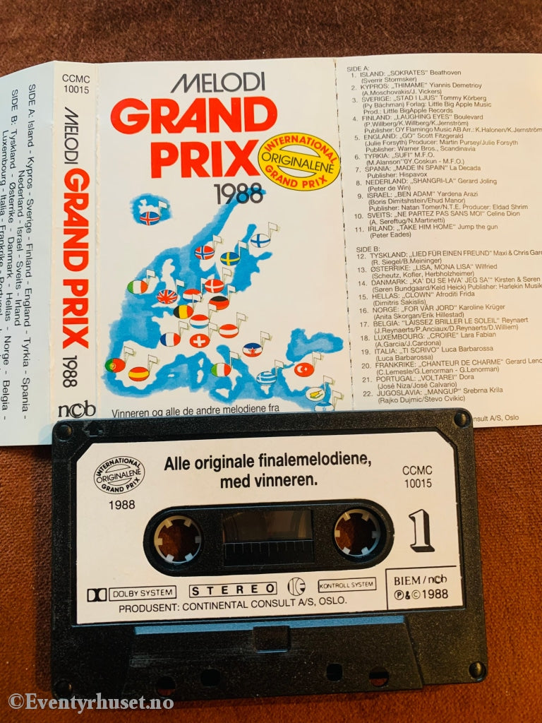 Grand Prix ´88. Kassett. Kassett (Mc)