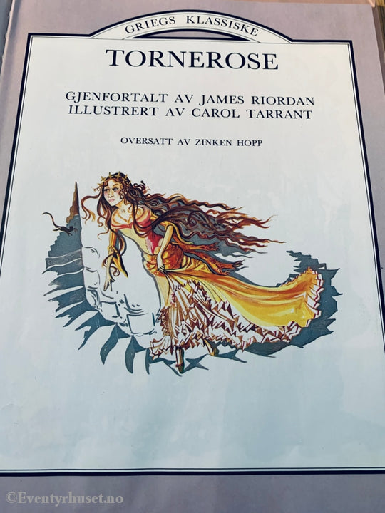 Griegs Klassiske. Tornerose. 1979. Eventyrbok
