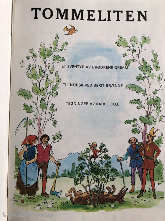 Grimm. Tommeliten - Et Eventyr. Eventyrbok