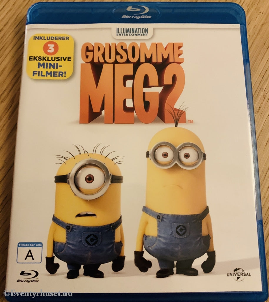 Grusomme Meg 2. Blu-Ray. Blu-Ray Disc
