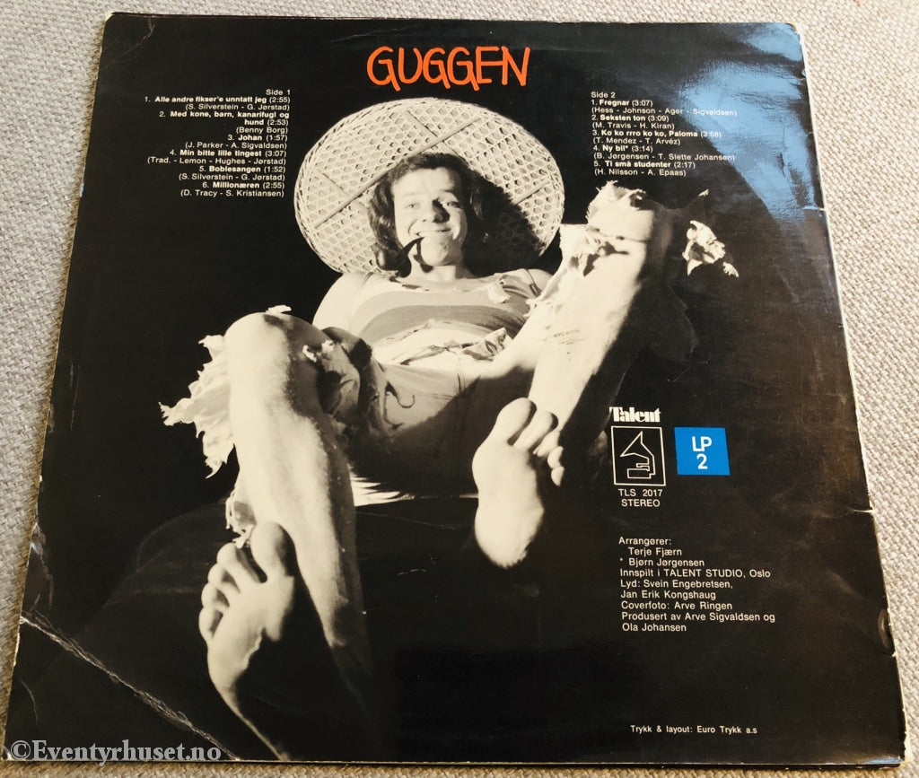Guggen - Alle Andre Fiksere Unntatt Jeg. 1976. Lp. Lp Plate