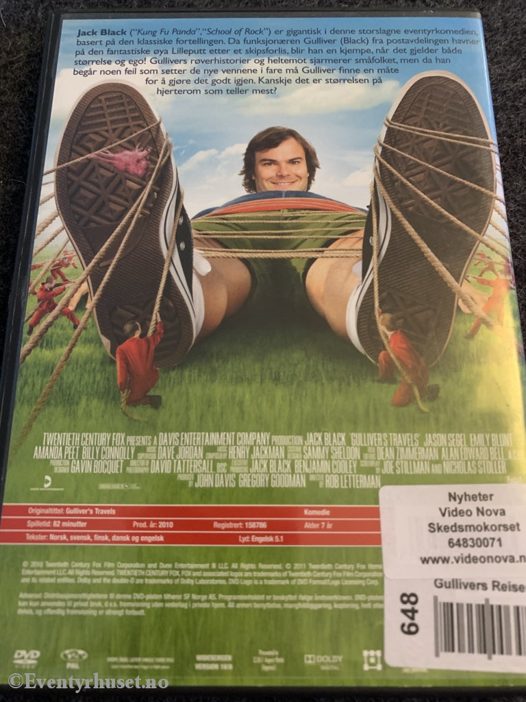 Gullivers Reiser. 2010. Dvd. Dvd