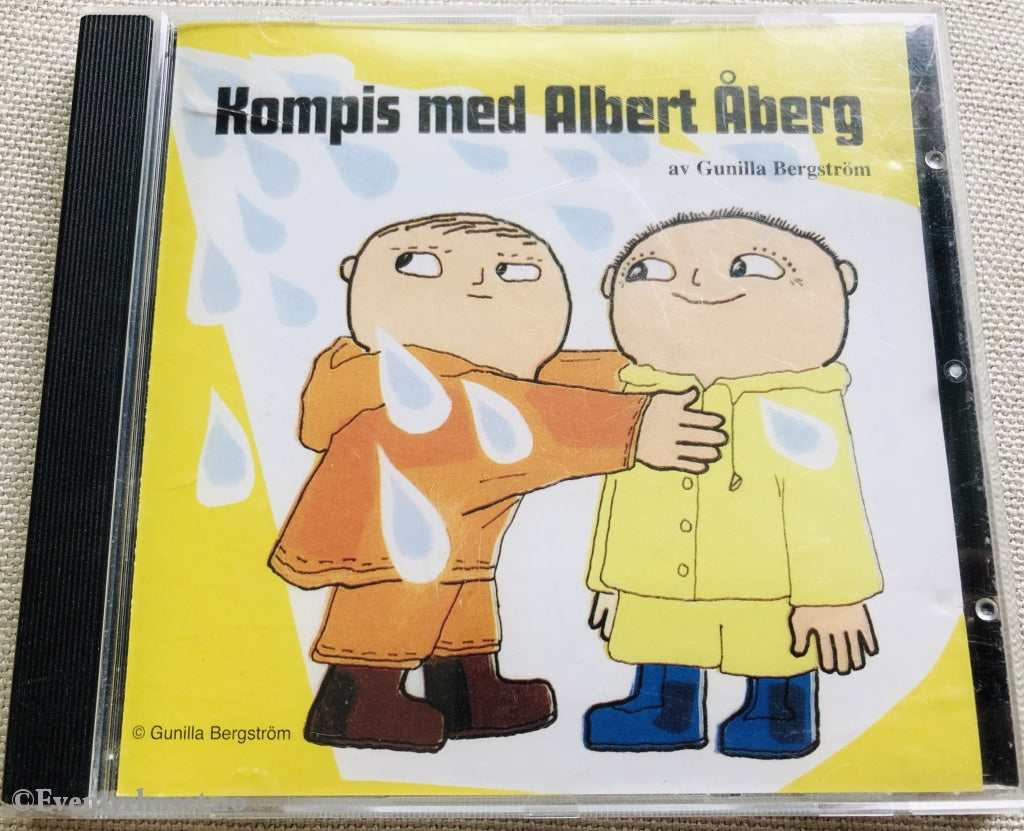 Gunilla Bergström. 1999. Kompis Med Albert Åberg. Lydbok På Cd.