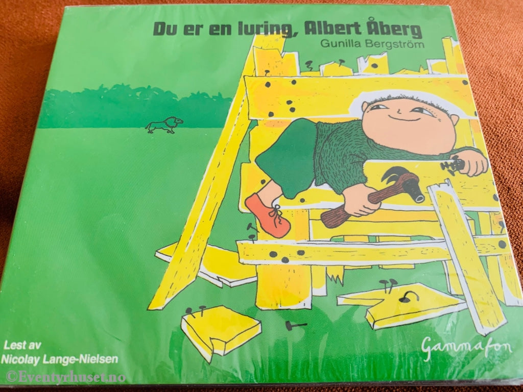 Gunilla Bergström. Du Er Luring Albert Åberg. Lydbok På Cd. Ny I Plast! Cd