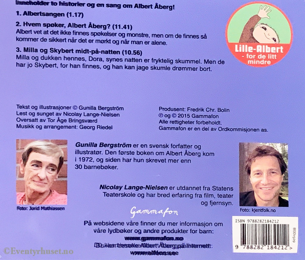 Gunilla Bergström. Hvem Spøker Albert Åberg Cd. Cd