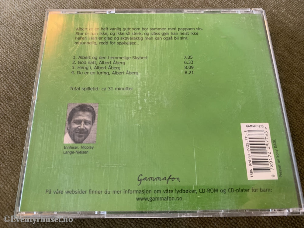 Gunilla Bergstrøm. Albert Åberg - 4 Forskjellige Historier (Grønn). Lydbok På Cd.