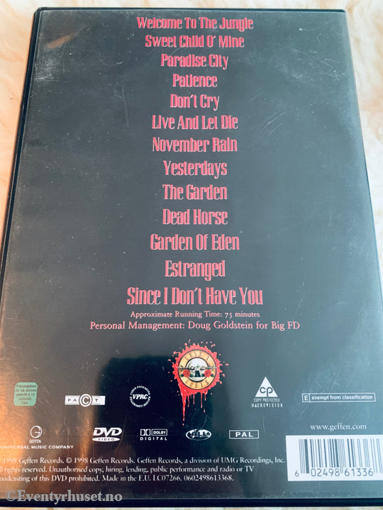 Guns N' Roses - Welcome To The Videos. 1998. DVD.