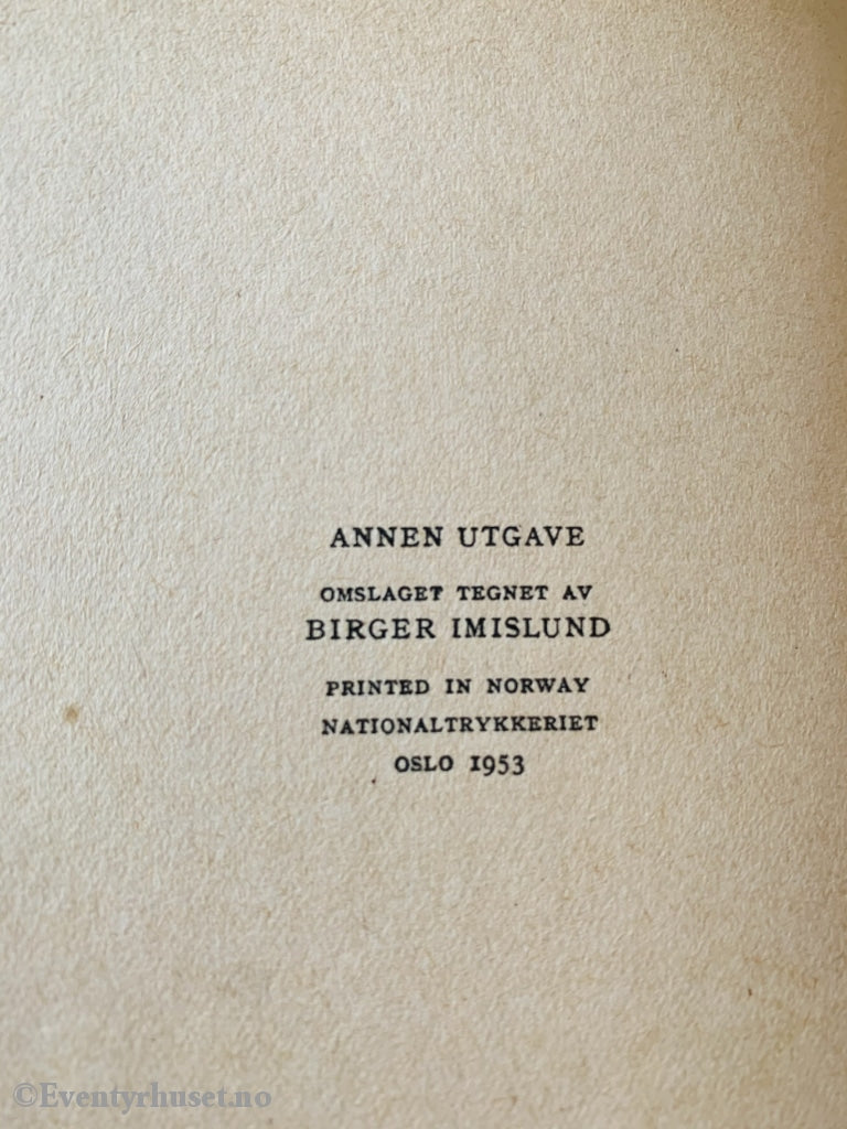 Gyldendals Gode Barnebøker (Ggb): Anne Berckenhoff. 1953. Skipper Nic. Fortelling