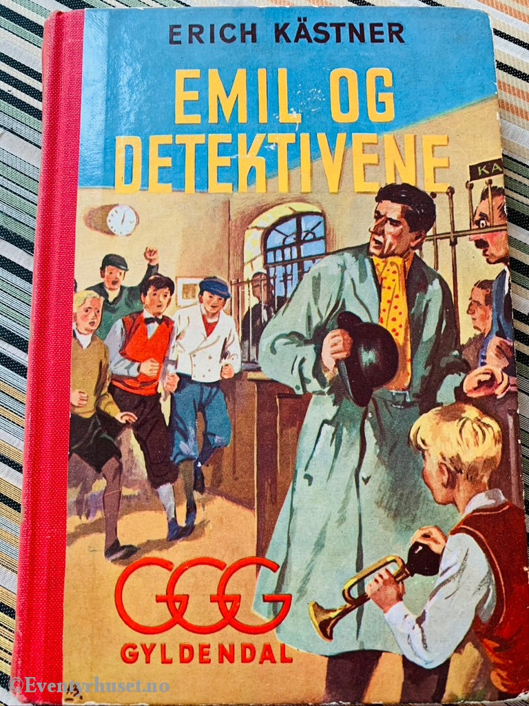 Gyldendals Gode Guttebøker (Ggg): Erich Kästner. 1960. Emil Og De Tre Tvillingene. Fortelling