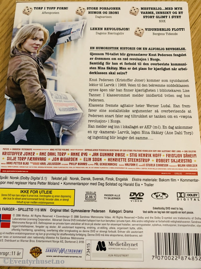 Gymnaslærer Pedersen. 2006. Dvd Slipcase.