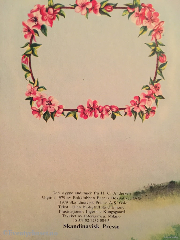 H. C. Andersen. 1979. Den Stygge Andungen. Eventyrbok