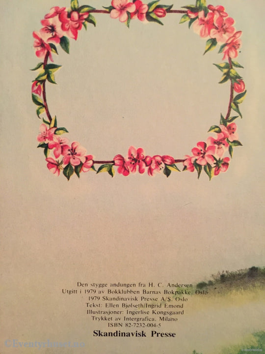 H. C. Andersen. 1979. Den Stygge Andungen. Eventyrbok
