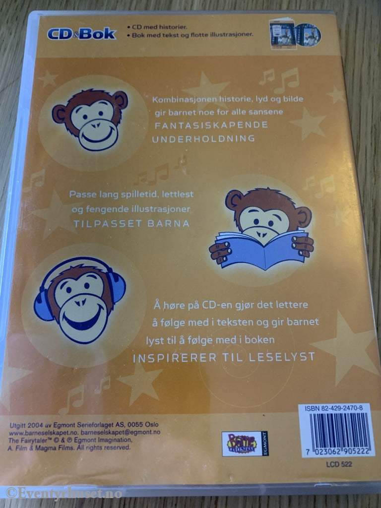 H. C. Andersen. Den Standhaftige Tinnsoldaten Mfl. 2004. Cd & Bok.