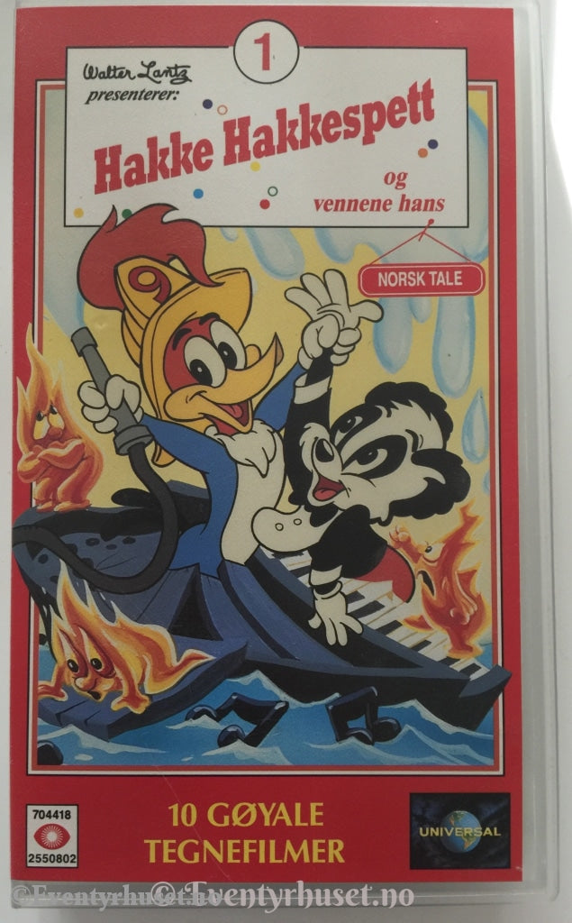 Hakke Hakkespett 1. 1931-60. Og Vennene Hans. Vhs. Vhs