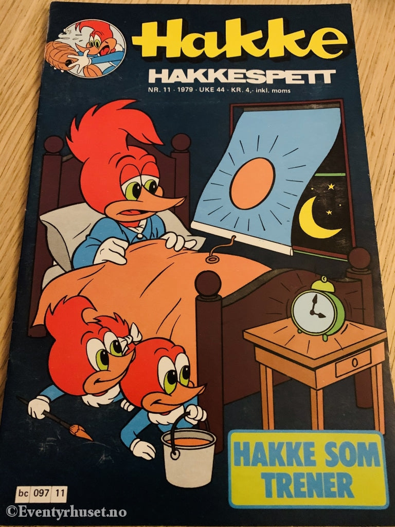 Hakke Hakkespett. 1979/11. Tegneserieblad