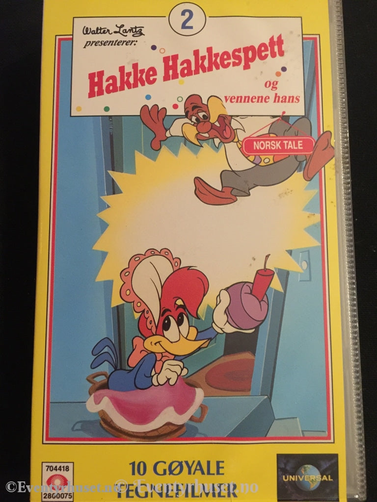 Hakke Hakkespett 2. 1941-1975. Vhs. Vhs