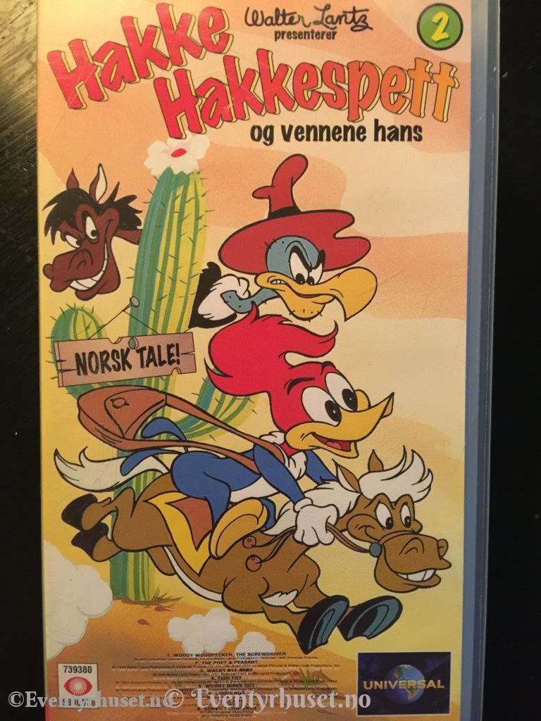 Hakke Hakkespett. 1941-75. Vhs. Vhs