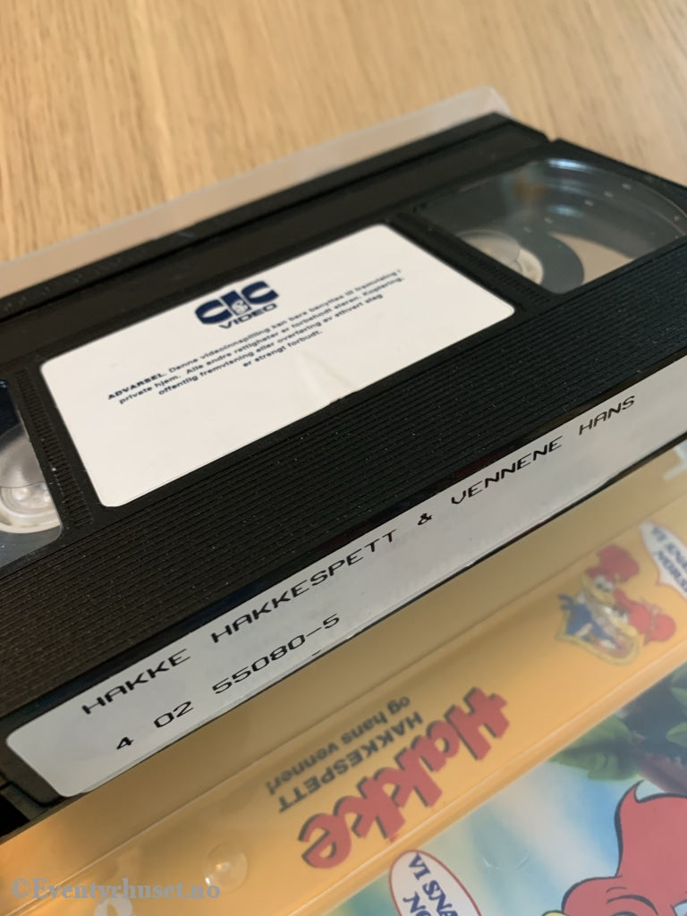 Hakke Hakkespett Og Hans Venner. 1942-61. Vhs. Vhs