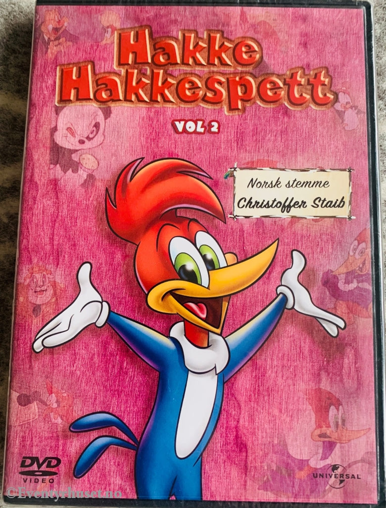 Hakke Hakkespett Vol. 2. 1949-72. Dvd. Ny I Plast! Dvd
