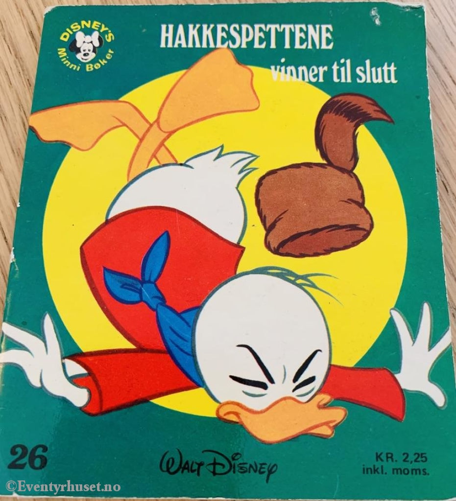 Hakkespettene Vinner Til Slutt (Disneys Minni Bøker 26). 1976. Fortelling
