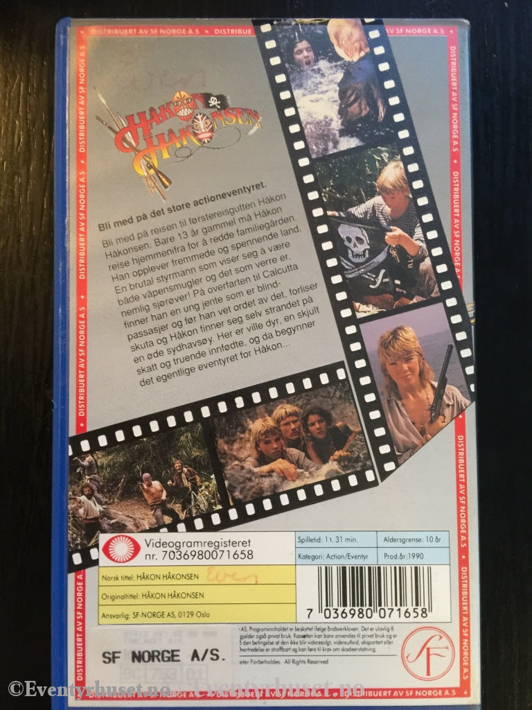 Håkon Håkonsen. 1990. Vhs. Vhs