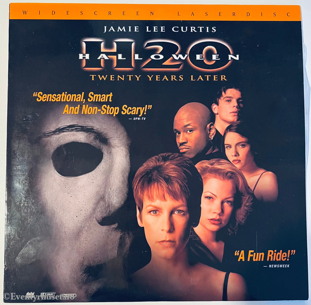 LASERDISC HALLOWEEN shops H20 TWENTY YEARS LATER WIDESCREEN