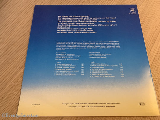 Har Du Hørt Det Mabben Max Og Fred Avsted. 1985. Lp. Lp Plate