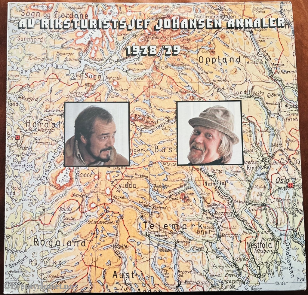 Harald Heide Steen Jr. Og Totto Osvold Av Riksturistsjef Johansen Annaler. 1978/79. Lp. Zarepta