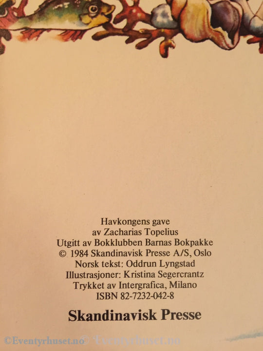 Havkongens Gave. 1984. Eventyrbok