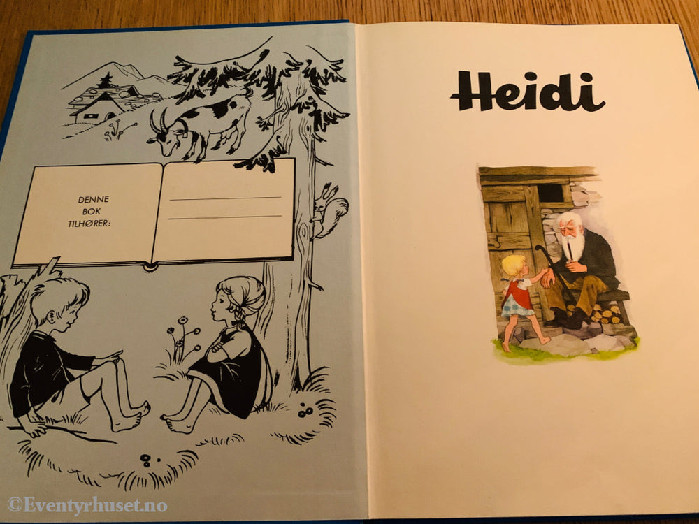 Heidi På Fjellet. 1977. Fortelling