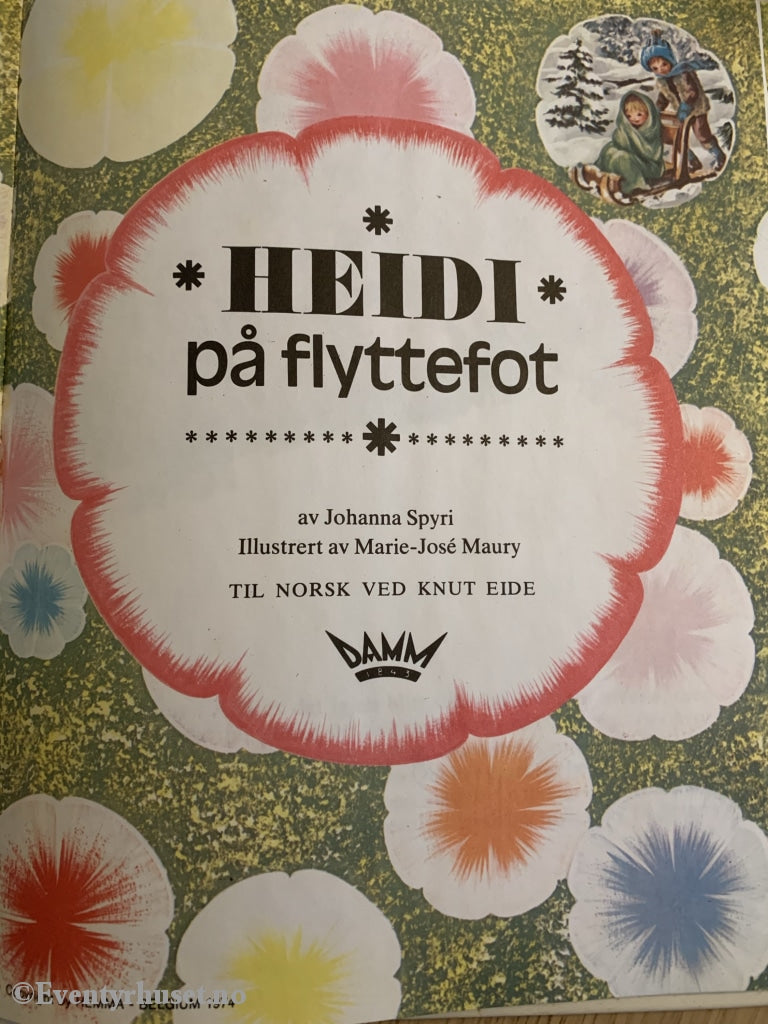 Heidi På Flyttefot. 1974. Fortelling