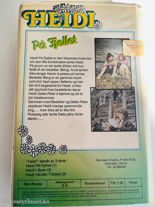 Heidi. Vol. 1. Heidi På Fjellet. Beta - Film. Beta