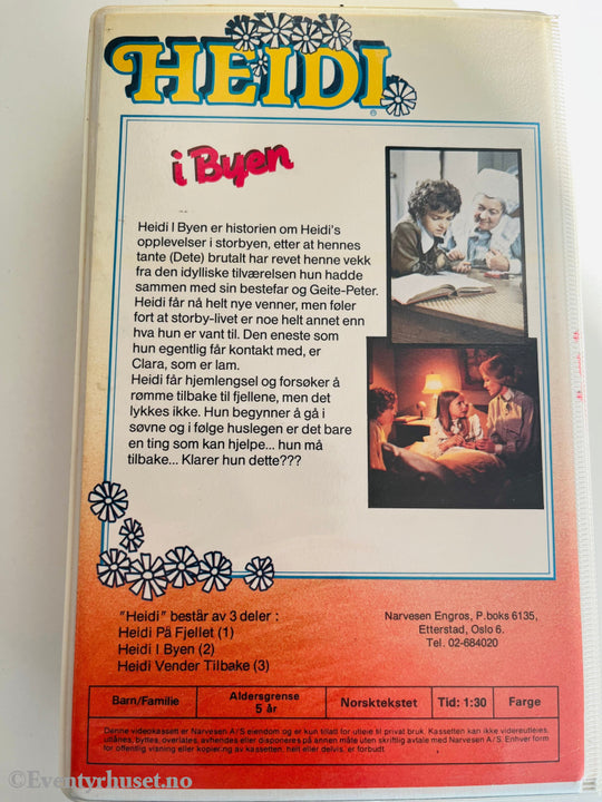 Heidi. Vol. 2. Heidi I Byen. Beta - Film. Beta