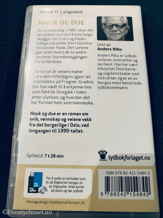 Henrik H Langeland. Hauk Og Due. Lydbok På Digikort.