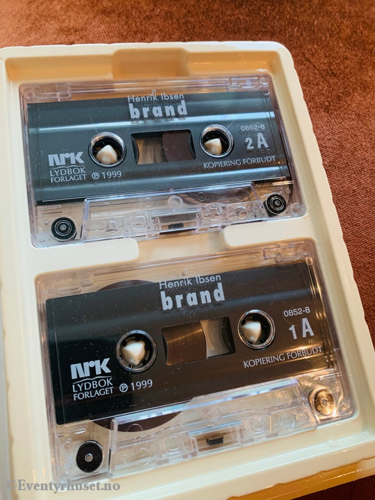 Henrik Ibsen. 1999. Brand (Nrk). Lydbok På Dobbel Kassett. Kassett (Mc)