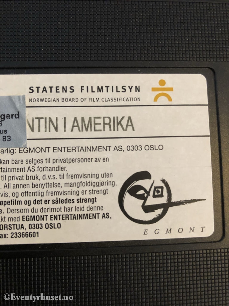 Tintin I Amerika. 1991. Vhs. Vhs