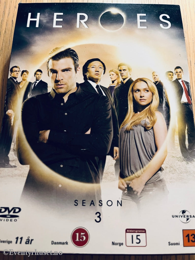 Heroes. Sesong 3. Dvd Samleboks.
