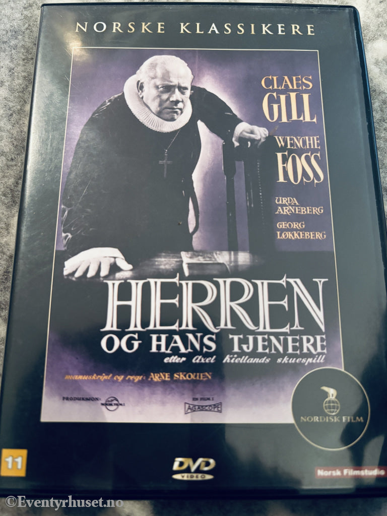 Herren og hans tjenere (Norske Klassikere). DVD.