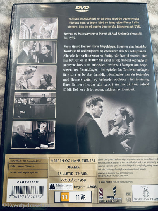 Herren og hans tjenere (Norske Klassikere). DVD.