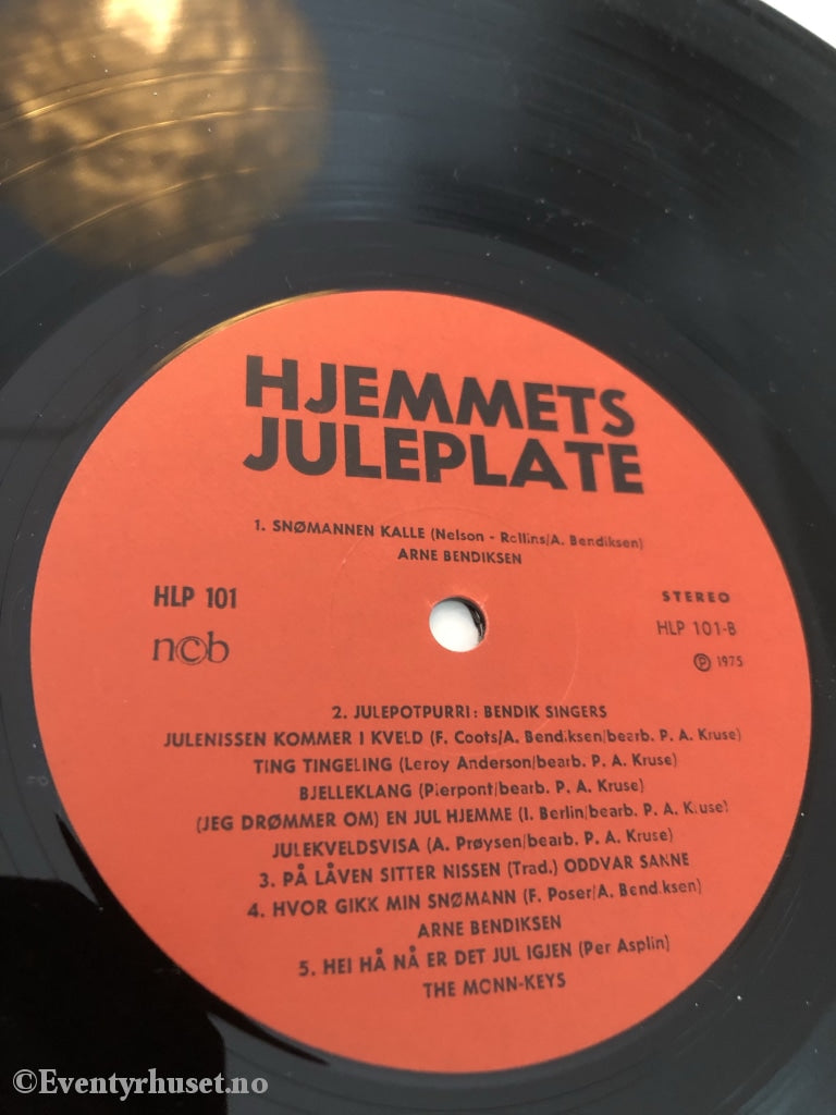 Hjemmets Juleplate. 1975. Lp. Lp Plate