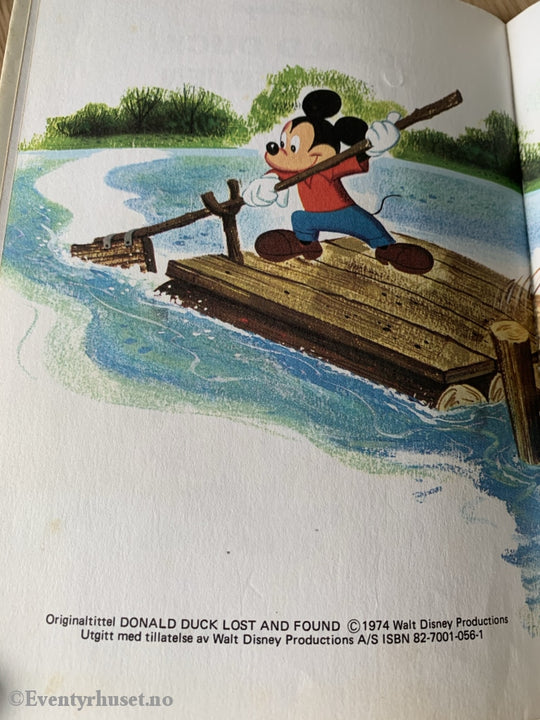 Hjemmets Småbokserie Nr. 3. Disney. 1974. Donald Duck I Ville Vesten. Fortelling
