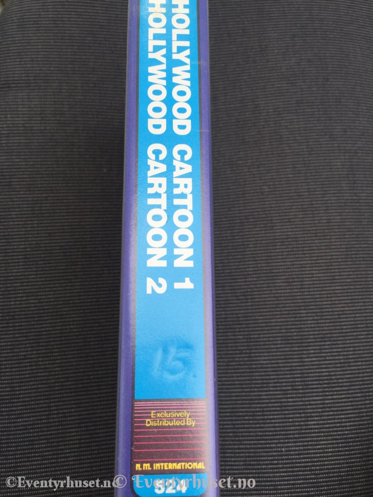 Hollywood Cartoon 1 & 2. Vhs Big Box.