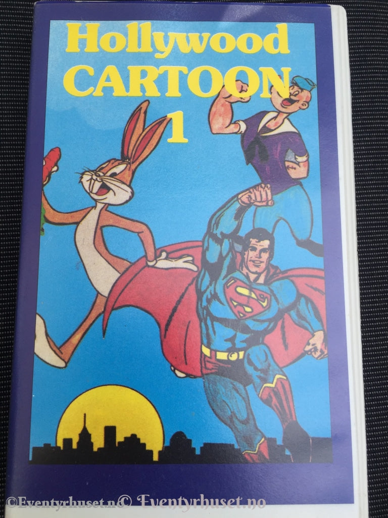 Hollywood Cartoon 1 & 2. Vhs Big Box.