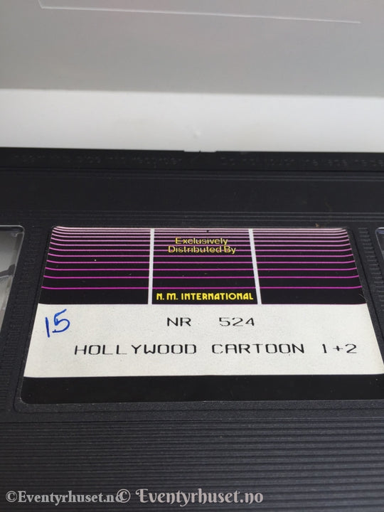 Hollywood Cartoon 1 & 2. Vhs Big Box.